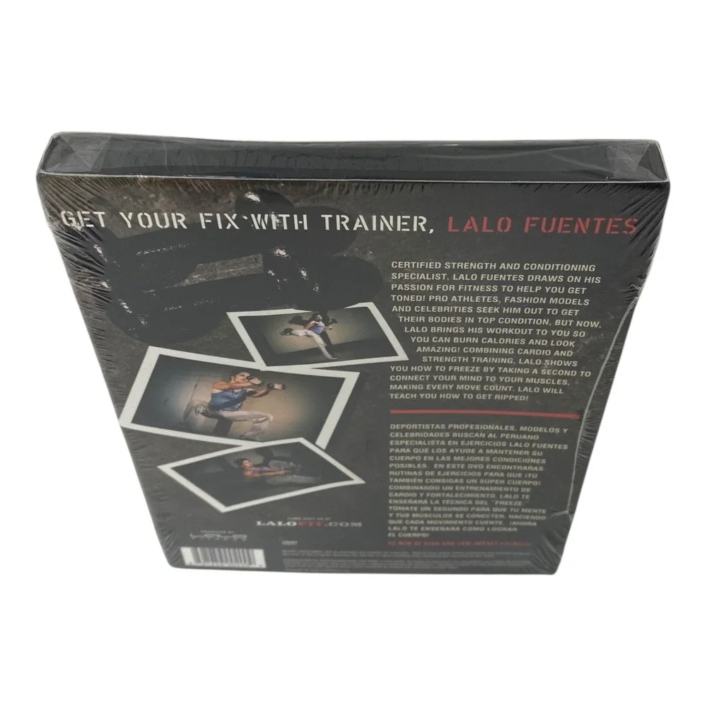 LaloFit DVD Workout Exercise‎ Fitness Training English Espanol Sealed - Picture 3 of 7